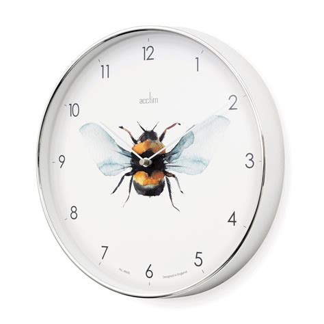 Society Bee Wall Clock - Acctim