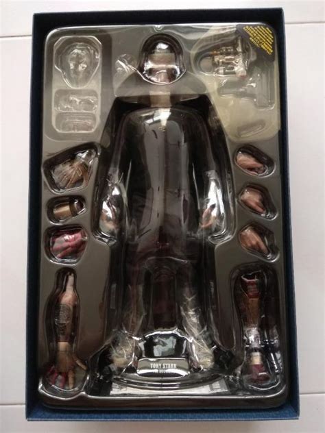 Hot Toys 1 6 Scale The Mechanic Tony Stark Iron Man 3 Series Toys Games Bricks