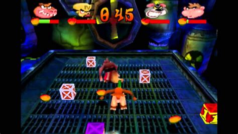 Crash Bash Drain Bash Warp Room Level Youtube