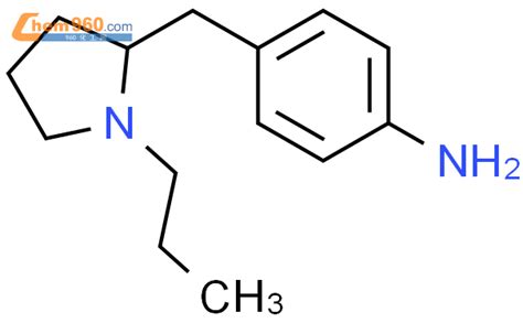 883993 08 6 BENZENAMINE 4 1 PROPYL 2 PYRROLIDINYL METHYL 化学式结构式分子