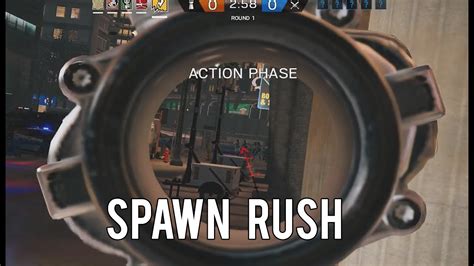 Spawn Rush Rainbow Six Siege Youtube