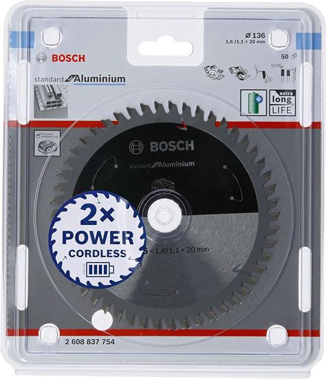 Bosch Professional Circular Saw Blade Standard For Aluminium 136 X 20