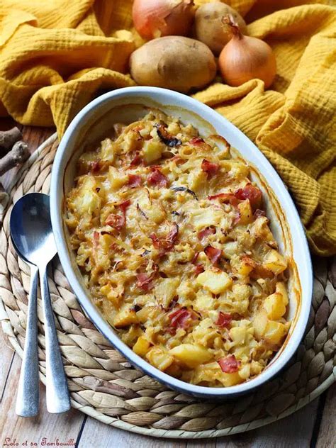 Gratin De Pommes De Terre And Chou Fleur à La Cancoillotte • Lolo Et Sa