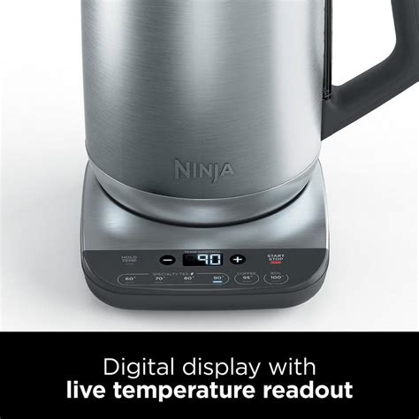 Ninja KT201UK Perfect Temperature Kettle 1 7 Litre Rapid Boil