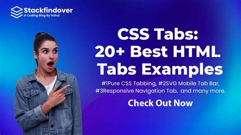 Css Tabs 20 Best Html Tabs Examples Stackfindover