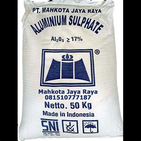 Jual Aluminium Sulfat Tawas Bongkah Powder Kg Jakarta Makro Chemindo