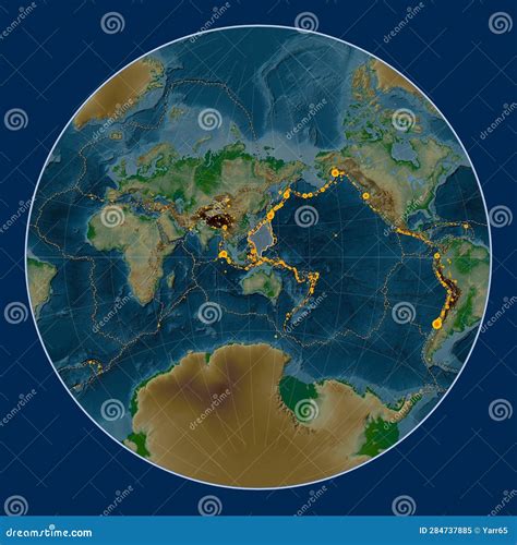 Philippine Sea Tectonic Plate Physical Lagrange Earthquakes A Stock