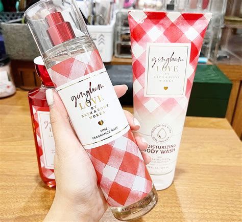 ของแท้ 100 Bath And Body Works Gingham Love Fine Fragrance Mist 236ml