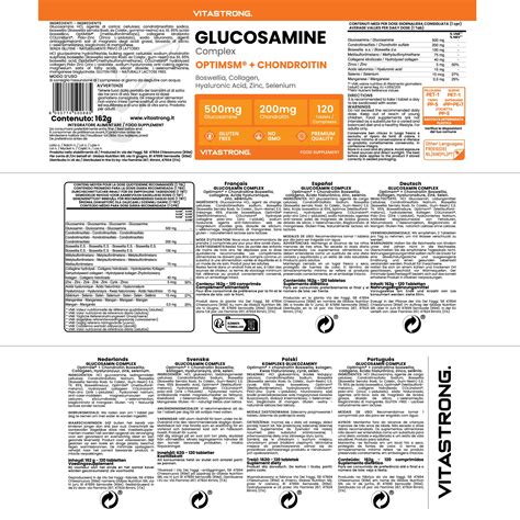 Vitastrong Glucosamin Complex Pc S Farmaline