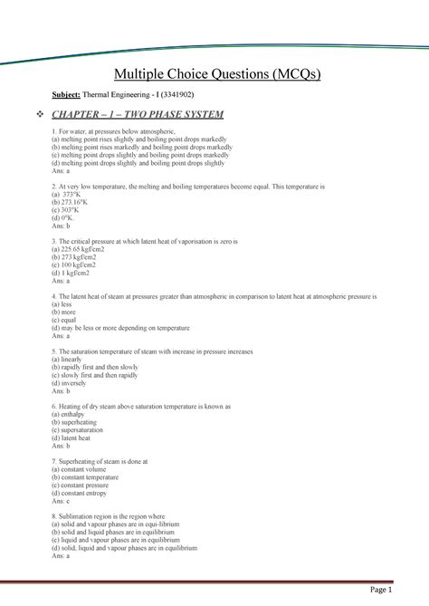 Thermal Engineering 1 3341902