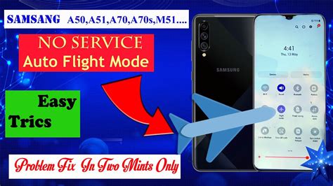 Samsung A70s No Service Solution Samsung A70s Auto Flight Mode