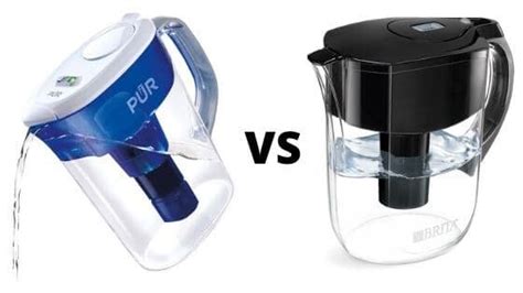 Pur Vs Brita Which Is Better Best Water Filter Pitcher