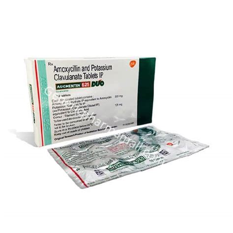 Buy Augmentin 625 Duo : Antibiotics, Symptoms, Reviews, Price, Dosage