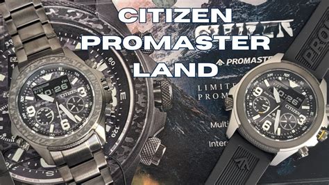 Watch Review Of The Citizen Promaster Land Jv E Jv E