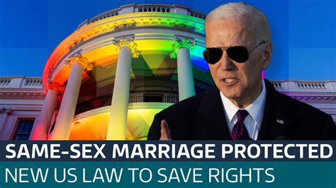 President Biden Has Signed A New Law Protecting Same Sex And