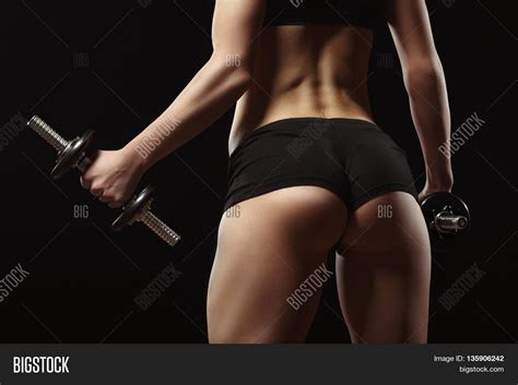 Sexy Fitness Ass Close Image Photo Free Trial Bigstock