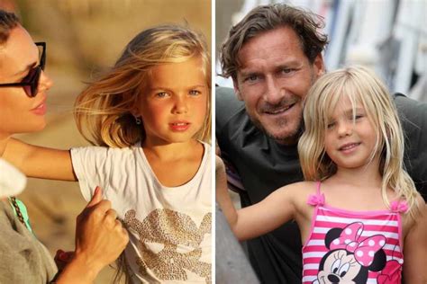 Isabel Totti Figlia Di Ilary Blasi E Francesco Frequenta Una Scuola