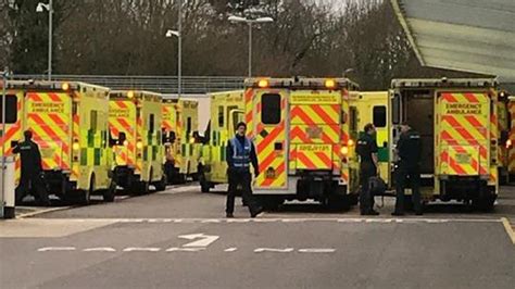 Ambulance A E Delays Hit One In Eight Bbc News