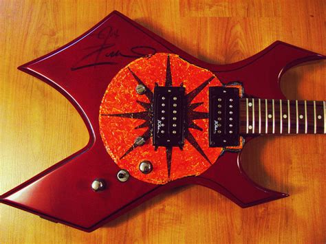 Rob Zombie Electric Guitar Front by oOFireBallOo on DeviantArt