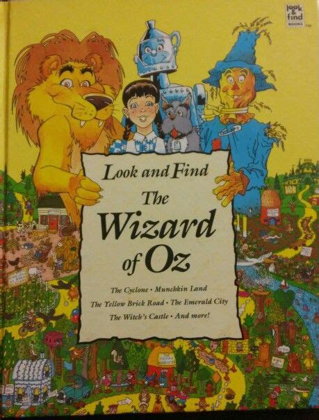 Look Find Oz St Ed Wizard Of Oz Hardcover Book Hardcover