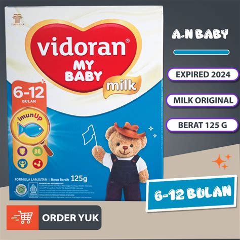 Jual Susu Vidoran My Baby Bulan Gram Shopee Indonesia