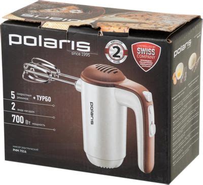Миксер Polaris PHM 7016, ручной, белый – купить в Ситилинк | 1110463