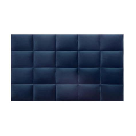 Cabecero Bartel X X Cm Color Azul Oscuro Vente Unique Con Ofertas