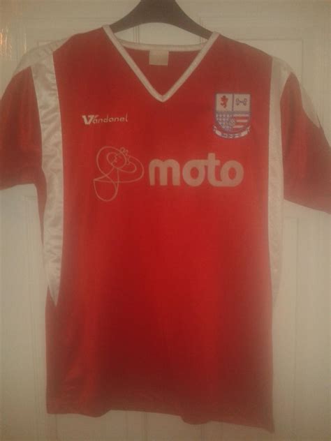 AFC Rushden & Diamonds Home football shirt 2006 - 2007.