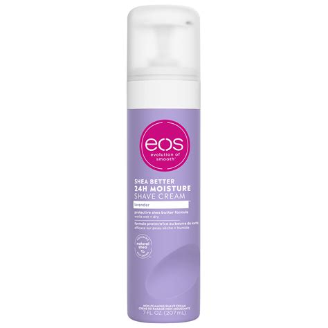 Buy eos Shea Better Shaving Cream- Lavender, Women's Shave Cream, Skin Care, Doubles as an In ...