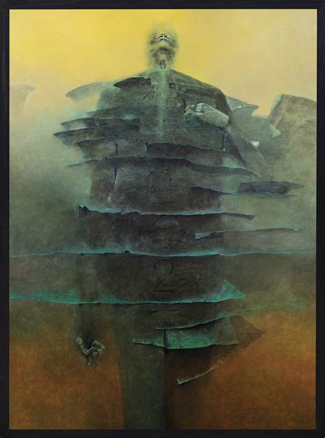 Zdzisław Beksiński Obraz AŃ Bekspl