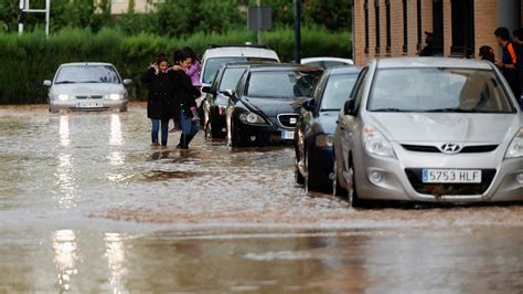 Videos: Water, water everywhere! Record flash floods hit Valencia in ...