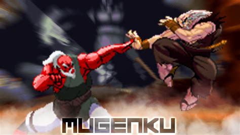 Shin Gouken Vs Master Gouken Gouken Verse Street Fighter Mugen Youtube