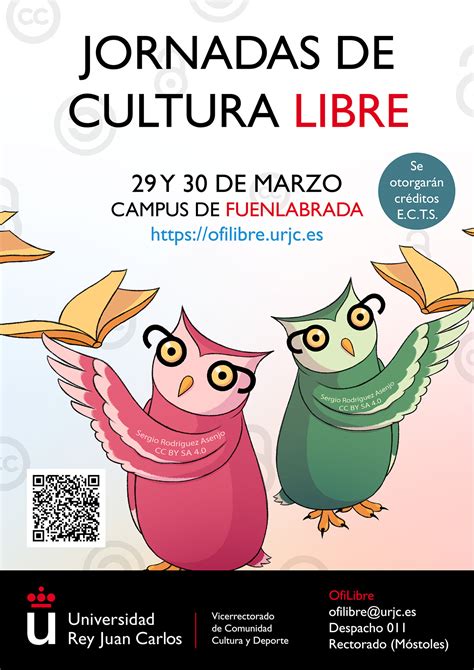 Cartel Para Las Jornadas De Cultura Libre De La URJC Behance