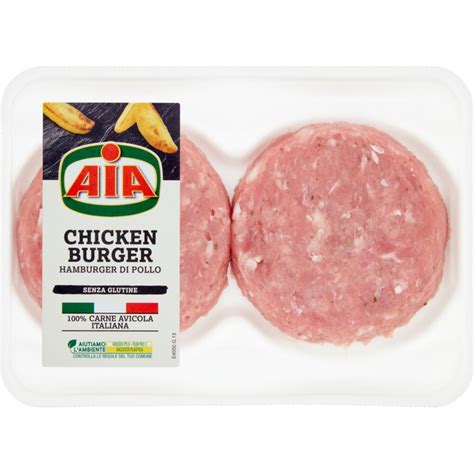 Aia Chicken Burger Gr Acquista Online Hamburger Di Pollo