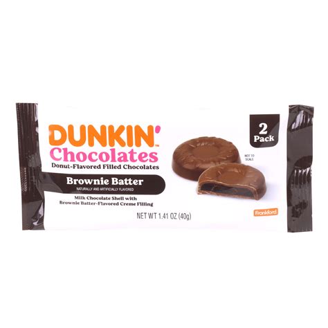 Dunkin' Brownie Batter Donut-Flavored Filled Chocolates – Frankford Candy