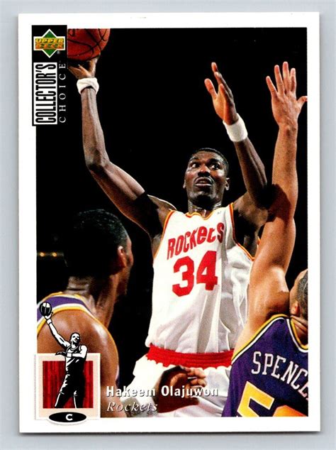 1994 Collector S Choice 34 Hakeem Olajuwon EBay