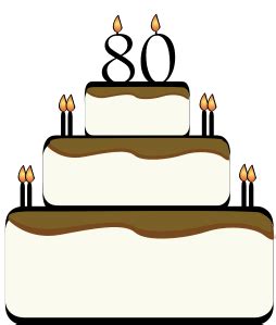 80th Birthday Clip Art - ClipArt Best