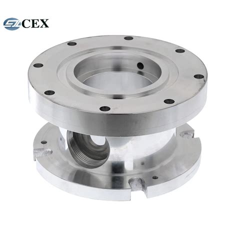 Custom Oem Aluminium Gravity Squeeze Casting Pressure Vessel Connector