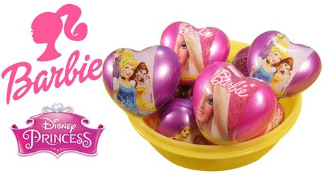 Barbie Princess Surprise Eggs Youtube