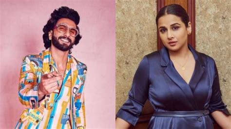 Ranveer Singh Nude Photoshoot Row Vidya Balan Says Hum Logo Ko Bhi Aankhen Sekhne