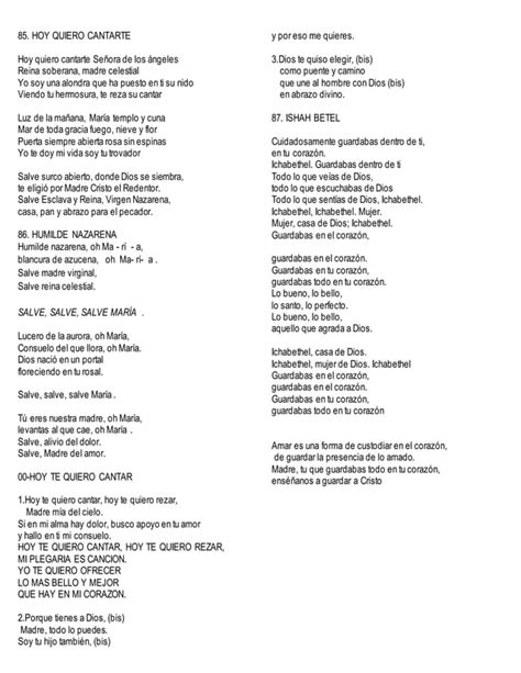 Cantos A Maria Sin Acordes Pdf