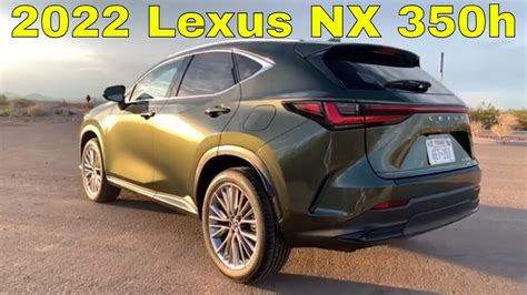 2022 Lexus NX 350h AWD Review YouTube