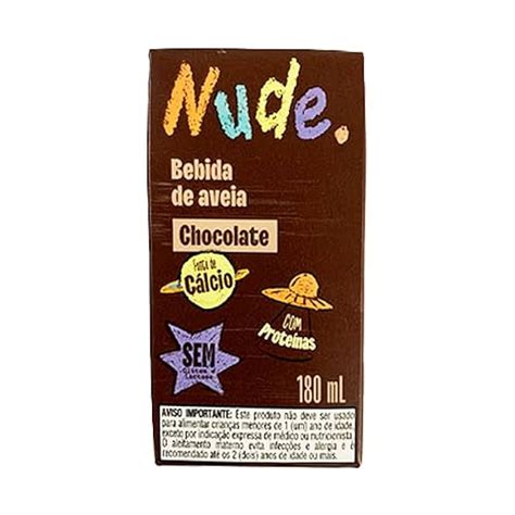 Bebida de aveia chocolate kids Nude ml Glúten Pra Quê Produtos