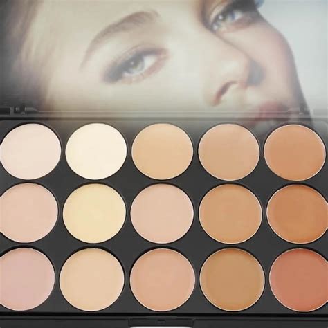 15 Color Professional Makeup Facial Concealer Camouflage Cream Palette