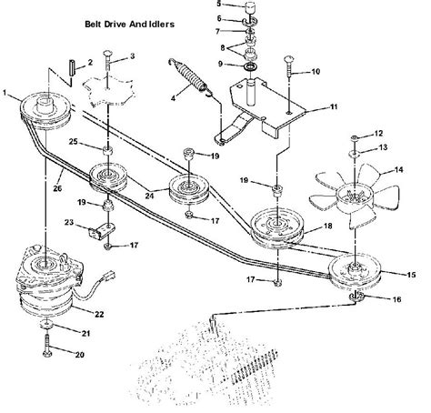 John Deere 245 Drive Belt Diagram