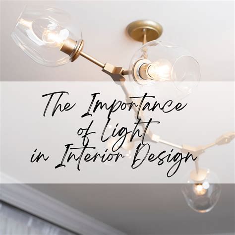 The Importance of Light in Interior Design — AM Modern Interiors 