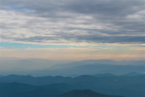 Morning Haze Blue Ridge Mountains North Carolina Flickr