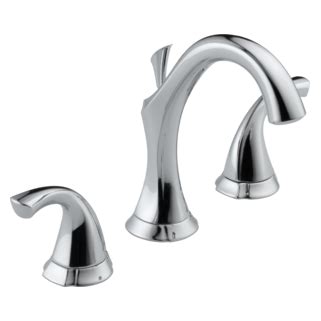 Two Handle Widespread Lavatory Faucet Lhp H Delta Faucet