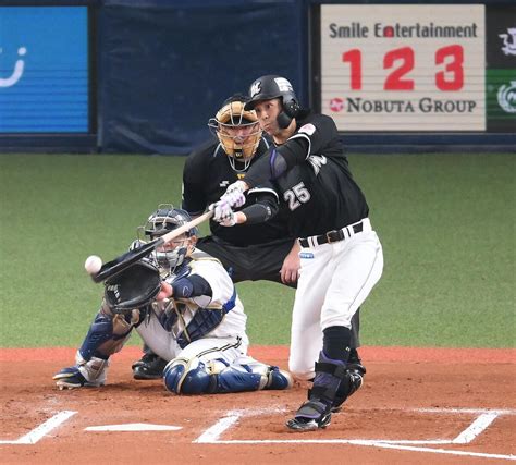 ロッテが六回に逆転！2死から岡、安田がしぶとく連続適時打 ライブドアニュース