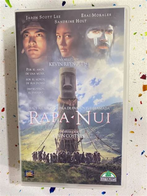 RAPA NUI VHS TAPE Jason Scott Lee Sandrine Holt Esai Morales Kevin